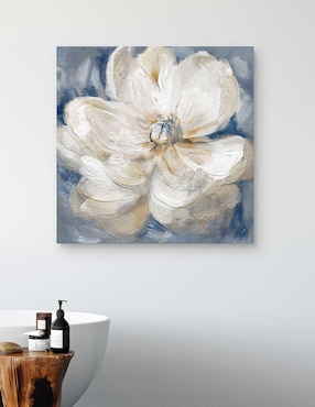 Pintura Peonía perfecta técnica mixta Cuadros Jr Floral