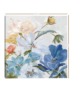 Pintura Milagros silenciosos técnica mixta Cuadros Jr Floral