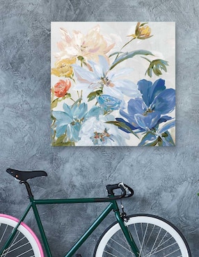 Pintura Milagros silenciosos técnica mixta Cuadros Jr Floral