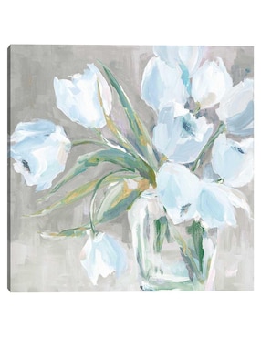 Pintura Encantador fresco técnica mixta Cuadros Jr Floral