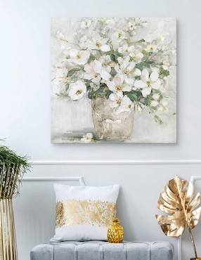 Pintura Spring Cottage Blooms II técnica mixta Cuadros Jr Floral