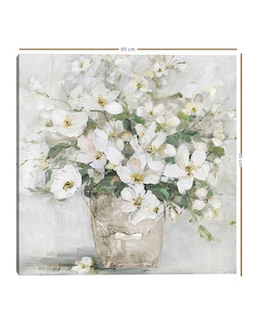 Pintura Spring Cottage Blooms II técnica mixta Cuadros Jr Floral