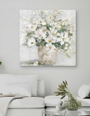 Pintura Spring Cottage Blooms II técnica mixta Cuadros Jr Floral