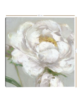 Pintura Detalle de peonía I técnica mixta Cuadros Jr Floral