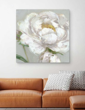 Pintura Detalle de peonía I técnica mixta Cuadros Jr Floral