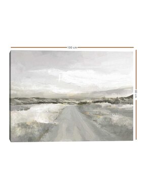 Pintura Viaje por el país técnica mixta Cuadros Jr Paisaje