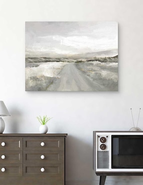 Pintura Viaje por el país técnica mixta Cuadros Jr Paisaje