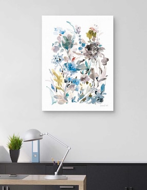 Pintura Florales de la brisa II técnica mixta Cuadros Jr Floral