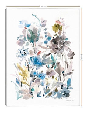 Pintura Florales de la brisa II técnica mixta Cuadros Jr Floral