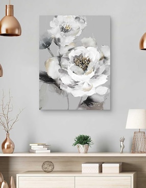 Pintura Picos preciosos II técnica mixta Cuadros Jr Floral