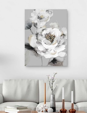 Pintura Picos preciosos II técnica mixta Cuadros Jr Floral