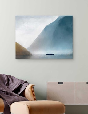 Pintura Cultivo de cala pacífica técnica mixta Cuadros Jr Paisaje