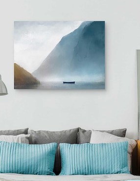 Pintura Cultivo de cala pacífica técnica mixta Cuadros Jr Paisaje