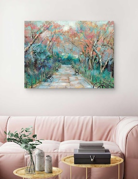 Pintura Vía 2 técnica mixta Cuadros Jr Paisaje
