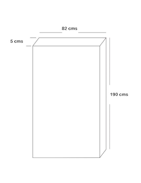 Espejo rectangular Madesa