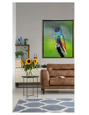 Pintura Colibrí técnica acrílico Lune Art Gallery AnimalArt