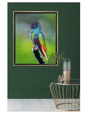 Pintura Colibrí técnica acrílico Lune Art Gallery AnimalArt