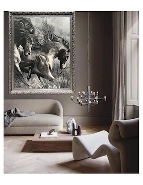 Pintura Fuerzas Poderosas técnica acrílico Lune Art Gallery AnimalArt