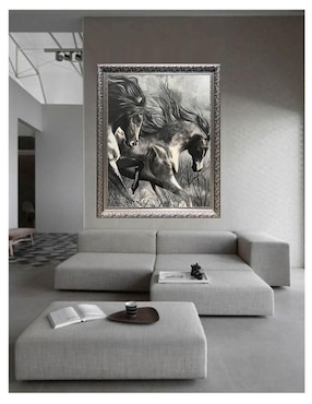 Pintura Fuerzas Poderosas técnica acrílico Lune Art Gallery AnimalArt