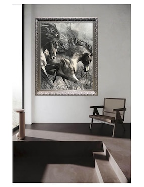 Pintura Fuerzas Poderosas técnica acrílico Lune Art Gallery AnimalArt