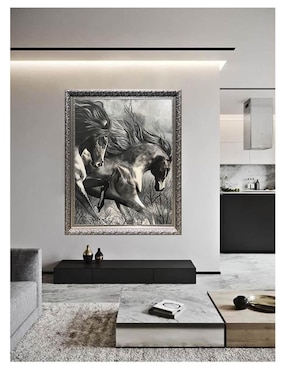 Pintura Fuerzas Poderosas técnica acrílico Lune Art Gallery AnimalArt