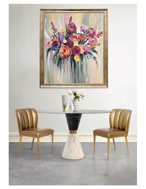 Pintura Flores técnica acrílico Lune Art Gallery