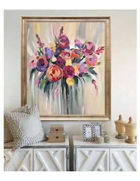Pintura Flores técnica acrílico Lune Art Gallery