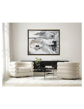 Pintura Duelo técnica acrílico Lune Art Gallery Abstractos