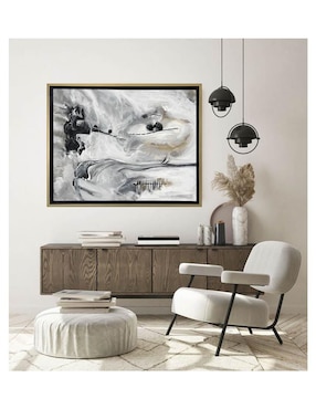 Pintura Duelo técnica acrílico Lune Art Gallery Abstractos