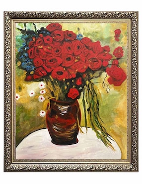 Pintura Jarron Ant técnica acrílico Lune Art Gallery