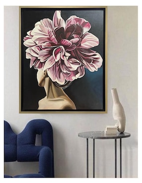 Pintura Mujer De Flor 5.0 técnica acrílico Lune Art Gallery