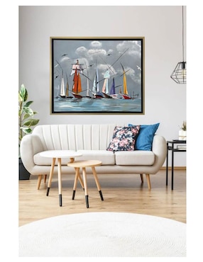 Pintura Veleros Iv técnica acrílico Lune Art Gallery Mar