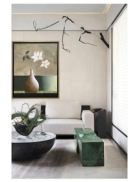 Pintura Jarrón Y Flor técnica acrílico Lune Art Gallery