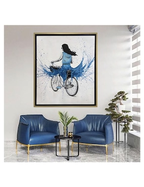 Pintura Paseo Por Chapultepec técnica acrílico Lune Art Gallery MilleniArt