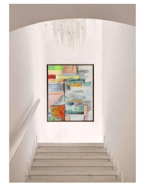 Pintura City técnica acrílico Lune Art Gallery MilleniArt