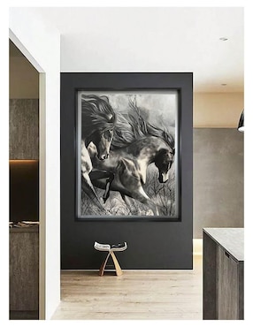Pintura Fuerzas Poderosas técnica acrílico Lune Art Gallery AnimalArt