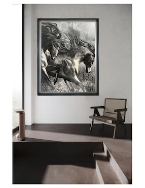 Pintura Fuerzas Poderosas técnica acrílico Lune Art Gallery AnimalArt