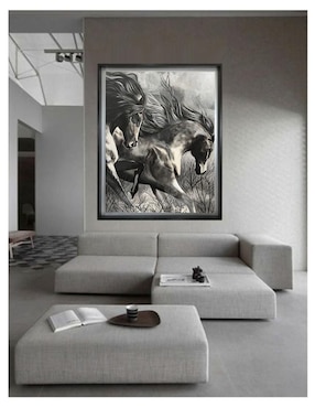 Pintura Fuerzas Poderosas técnica acrílico Lune Art Gallery AnimalArt