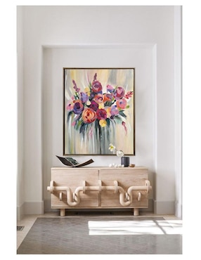 Pintura Flores técnica acrílico Lune Art Gallery