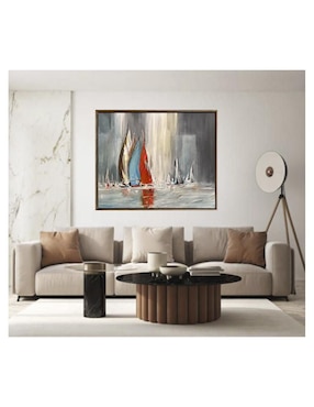 Pintura Veleros V técnica acrílico Lune Art Gallery Veleros