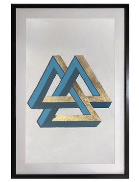 Pintura Perspectiva III técnica acrílico Lune Art Gallery