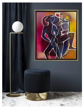 Pintura Unión técnica acrílico Lune Art Gallery Abstractos
