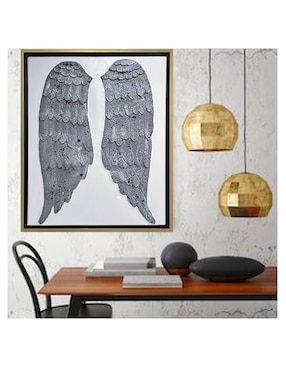 Pintura Que nunca te corten las alas técnica mixta Lune Art Gallery Espiritualidad