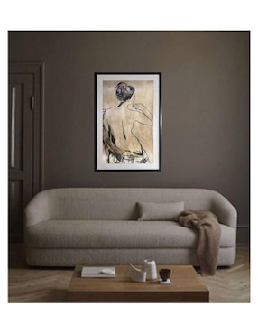 Pintura Mónica técnica acrílico Lune Art Gallery MilleniArt