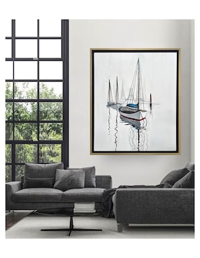 Pintura Velero III técnica acrílico Lune Art Gallery Veleros