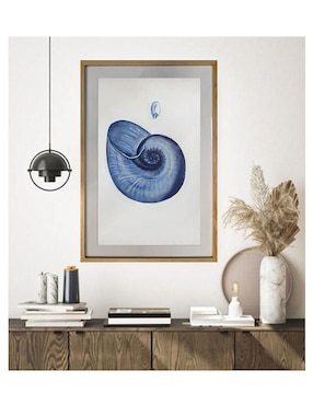 Pintura Caracol! técnica acrílico Lune Art Gallery Conchas de mar