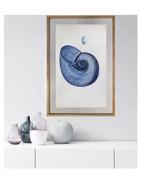 Pintura Caracol! técnica acrílico Lune Art Gallery Conchas de mar