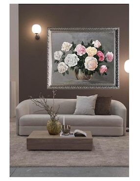 Pintura FLORERO 2.0 técnica acrílico Lune Art Gallery Floreros