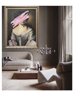 Pintura Maria Mancini en otros tiempos técnica óleo Lune Art Gallery Surrealismo
