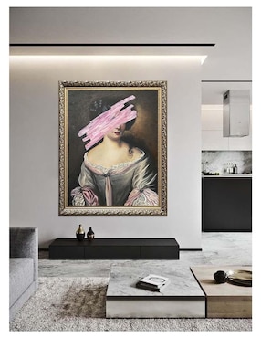 Pintura Maria Mancini en otros tiempos técnica óleo Lune Art Gallery Surrealismo
